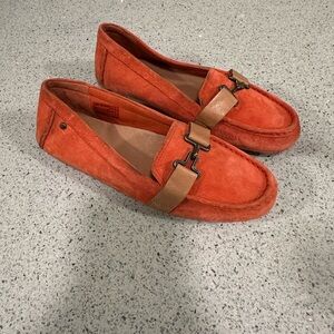 UGG Aven Coral Suede Loafers 8